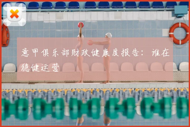 意甲俱乐部财政健康度报告:谁在稳健运营